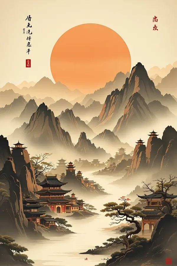 黄果AI短剧 - 锦绣山河录 短剧封面