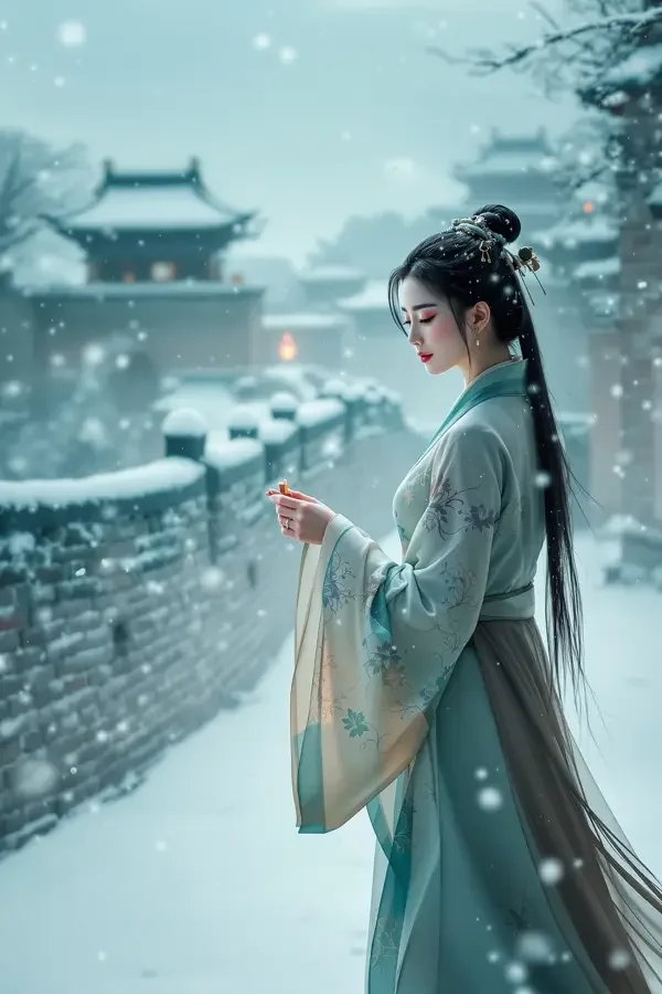 黄果AI短剧 - 长安小雪 短剧封面